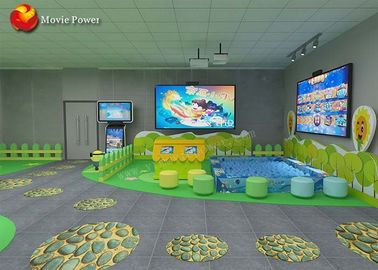 VRの遊園地のゲーム・マシンを塗っている屋内相互投射の子供1.5 KW