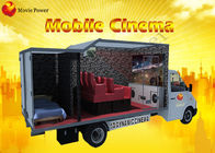Kino動的5dのトラックの移動式映画館の映画館7dのホログラム プロジェクター椅子の動きの座席
