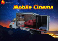 金属スクリーンが付いている適用範囲が広い移動式映画館のトラック/小屋 5D のシミュレーター