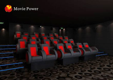 黒い振動椅子が付いている異常な音 4D の映画館システム
