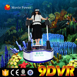 9D 行為の映画館 360 の程度 200kg を立てるビデオ ゲーム白い 9d VR の映画館