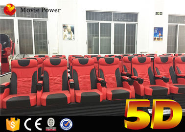 テーマ パークに普及した 100 つの座席電気システムおよび特殊効果の装置 100 平方メートルの 4D の映画館