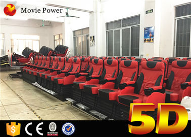 200 雨効果および移動椅子が付いている座席電気システム 3 DOF 大規模 4D の映画館