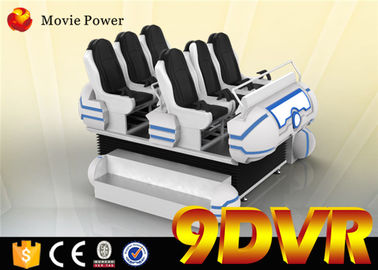 映画トラックの容易な取付けのための6つの座席高い定義映画/ゲーム9D VRの映画館