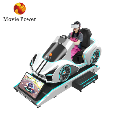 ゲーム・マシンを競争させる動きのプラットホームVrが付いている9dバーチャル リアリティの自動車運転のシミュレーターの操縦室