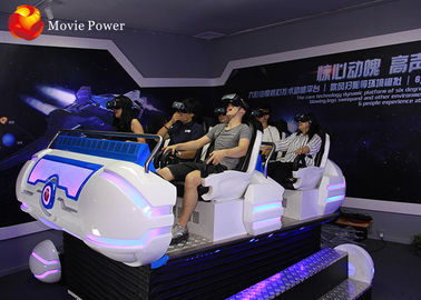 6dof電気動きのプラットホーム12d Kinoを驚かせるセリウムの証明書9D VRの映画館6つの座席