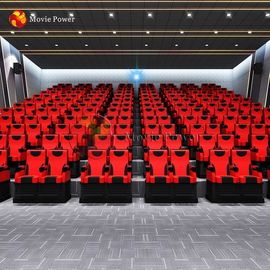動的システム3D 4Dの映画館装置3.75KWの動きの椅子の座席