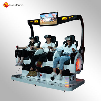 3ショッピング モールのための相互ゲームを撃つ座席360° 9D VR映画館の椅子