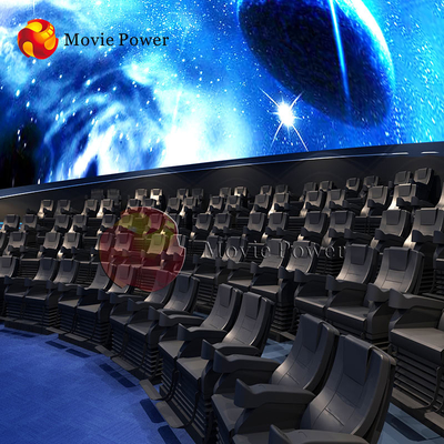 遊園地のドーム5dの映画館360の動き装置の劇場