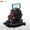 遊園地のゲーム センターのバーチャル リアリティ機械VR 9D引く賭博装置