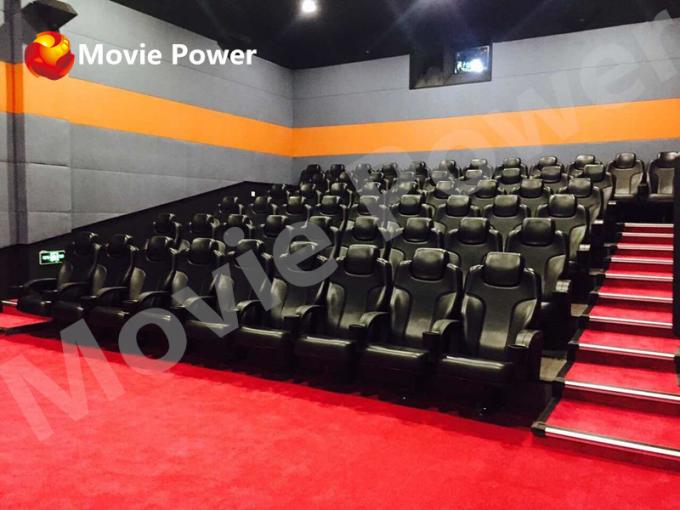 贅沢なガラス繊維の劇場部屋は大きい 3D 4D 5D 9D 映画映画館のプロジェクトの議長を務めます 0