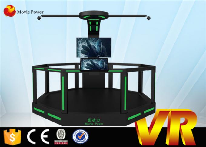CSのゲーム/オンラインでのための狂気HTC VIVE相互9D VRの映画館は射撃のゲームを撃ちます 0