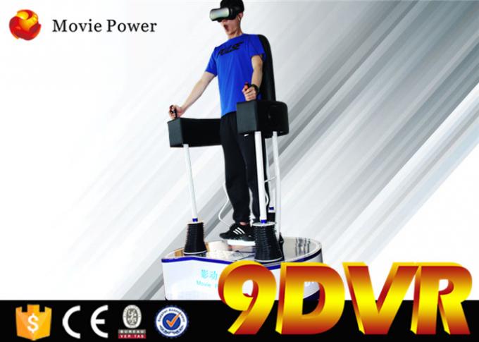5.5インチHD 2Kスクリーンが付いている9d VRの映画館を立てる3 Dof電気プラットホーム 0