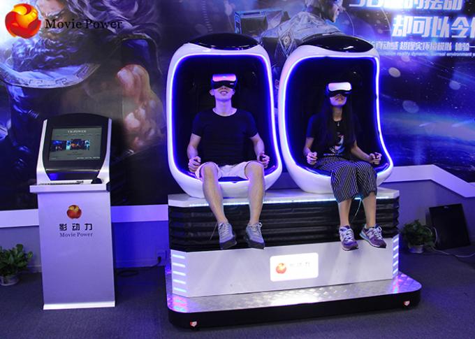 遊園地のゲーム・マシン9D VRの映画館以上30映画9d vrの卵との360度 0