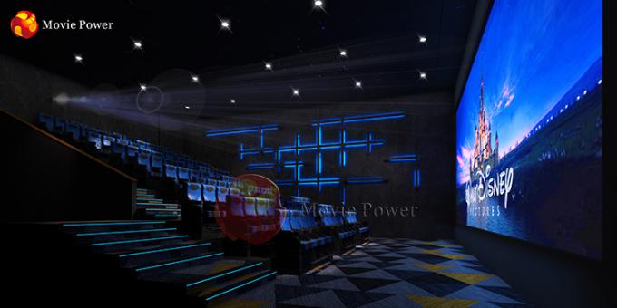 テーマ パークの劇場のプロジェクト5dの映画館映画6 Dof電気動的システム 0