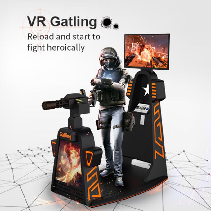 Gatling Vrを立てる9D VRを立てるHtc Viveは射撃のゲームを撃ちます 0