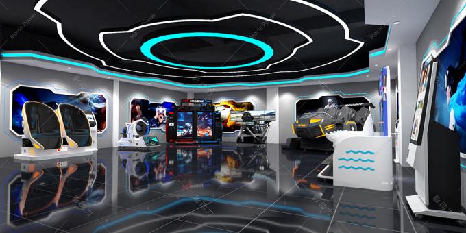 VRの椅子の映画館のジェット コースターの遊園地VRの賭博機械 0