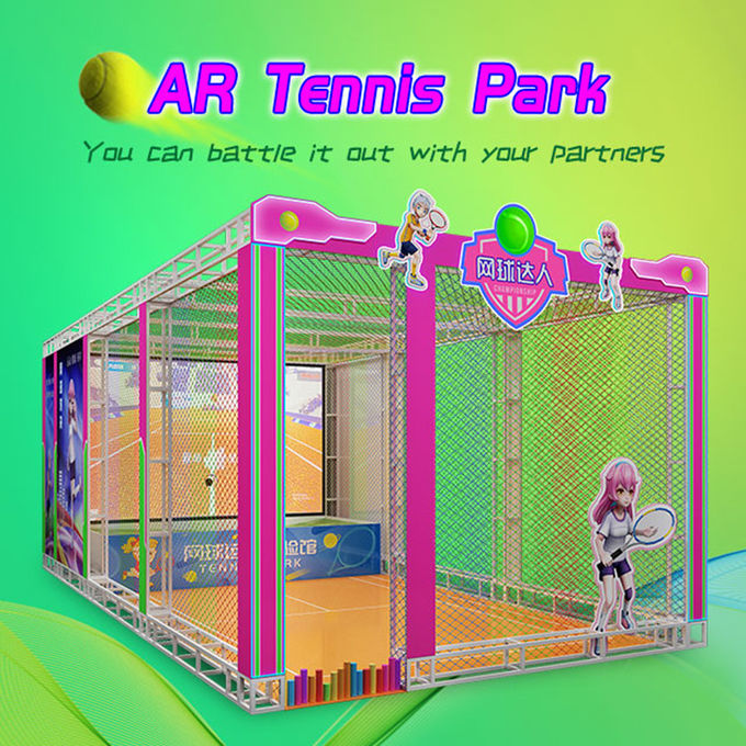 相互体力9dのバーチャル リアリティのテニス装置のVrのスポーツのゲーム 0