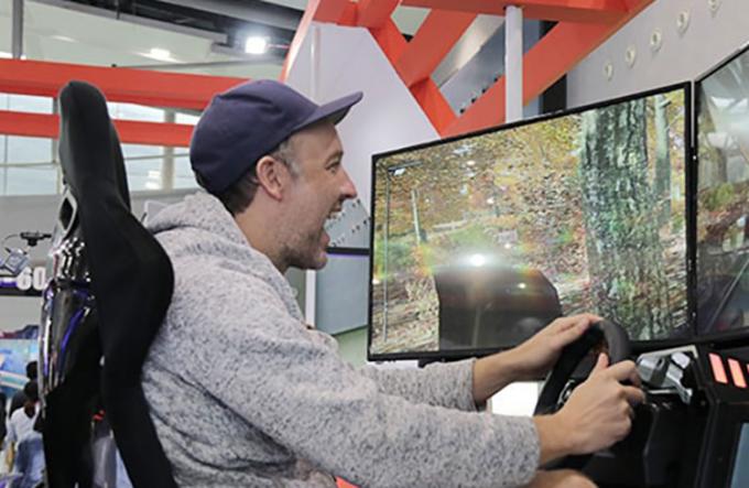 シミュレーターの操縦室のバーチャル リアリティの賭博機械を競争させる娯楽車VR 1