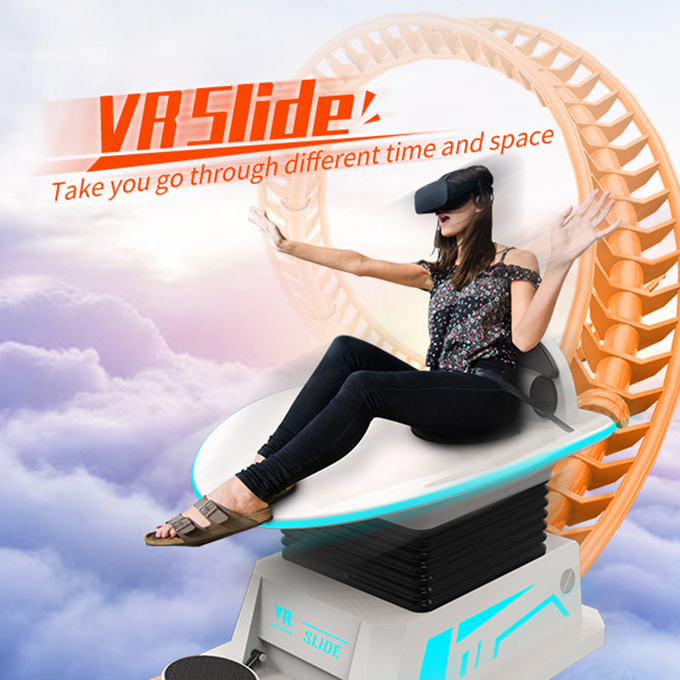 スライド 9d Vr ゲームマシン モーションシミュレーター ゲーム アーケード 映画 9d スケートボード 娯楽公園 0