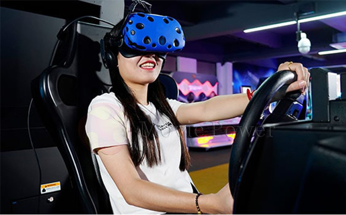 VRレース 屋内遊び場 レーシング 運転シミュレーター バーチャルリアリティ ゲーム 9D VR ゲーム機器 1