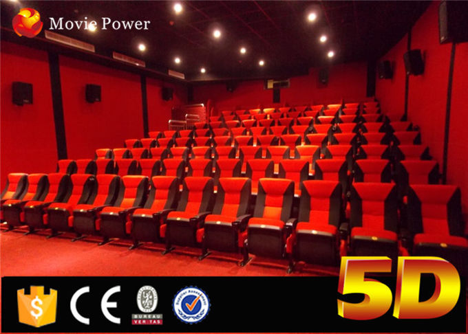 テーマ パーク5Dの映画館3dofのプラットホームの電気か油圧供給 0