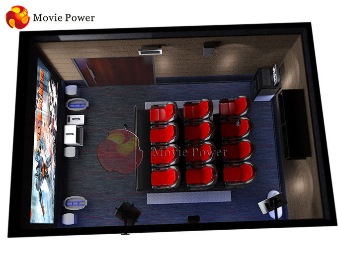 博物館のための叫ぶアーケード5Dの映画館装置のゲーム・マシン 0
