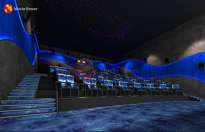 Immersiveの動的源の商業5d映画館のシミュレーター6-10の座席 0