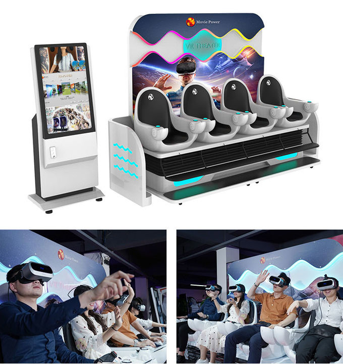 ほとんどの実質のバーチャル リアリティの経験9D VRの卵の椅子の映画館のシミュレーター9D VR 0