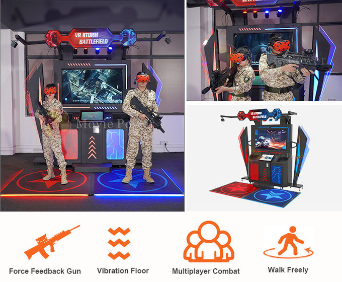 インフィニティバトル VR 射撃ゲーム マルチプレイヤー 9d 射撃シミュレーター 銃 アーケードゲーム 商業用 0