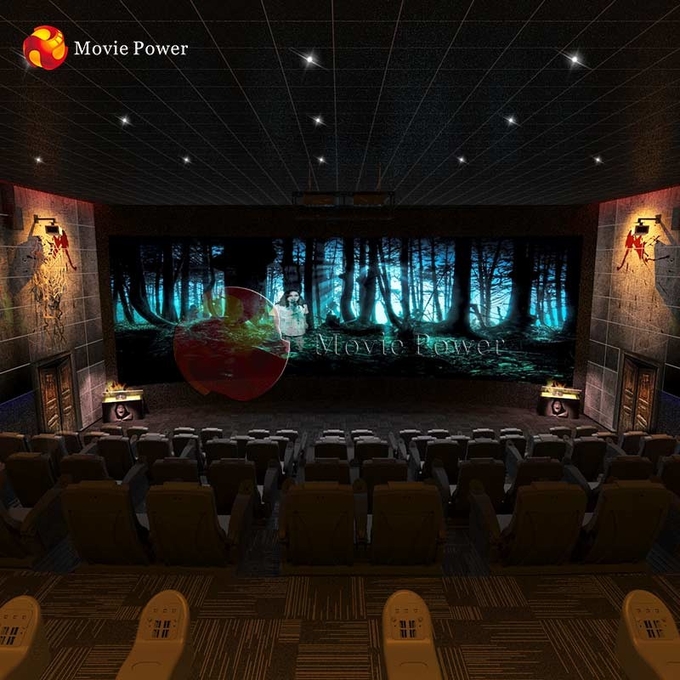特殊効果5Dの映画館10の座席ビジネス4D劇場システム 0