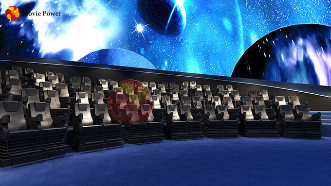 催し物9Dのシミュレーター4Dの映画館システム動きの椅子VR装置の映画館 0