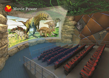 魅力的な 360 程度スクリーン 4d の映画館 4d 車のシミュレーター