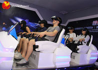 遊園地のための6つの座席プレーヤー9Dのシミュレーター9D VRの映画館のセリウムの証明書