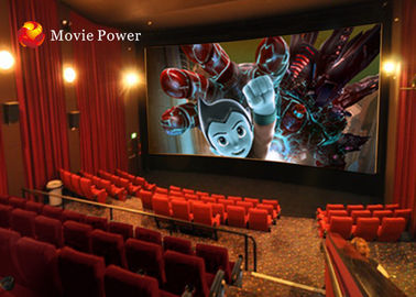 カントンの 3 Dof の電気プラットホームが付いている公平なシミュレーター 4D の映画館