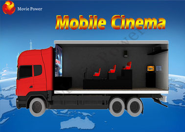 上限の視覚経験 7D の移動式映画館のトラックの驚くべきゲーム