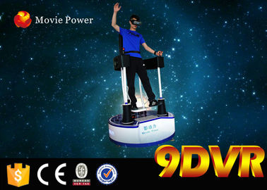 バーチャル リアリティは 9D VR の映画館のシミュレーター/機械白い 99pcs の上の地位を撮影します