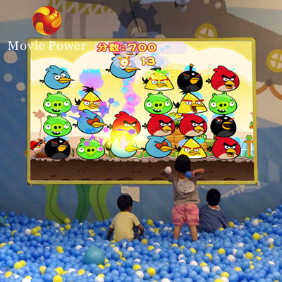 子供のための室内遊び場公園 3Dインタラクティブなボールゲーム 大床壁投影ゲーム