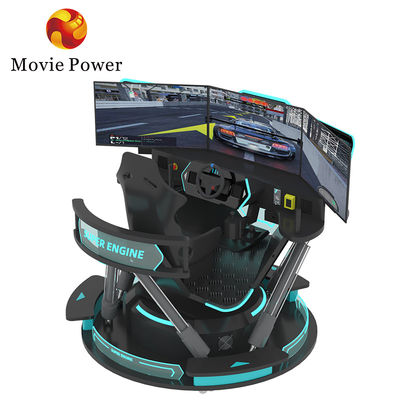 9d Vr 6 Dof レーシングカーシミュレーター バーチャルリアリティ アーケードゲームマシン 3スクリーン
