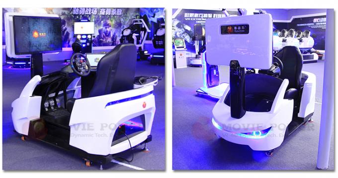 2017車のゲーム・マシンをしている子供の大人車のシミュレーターのための普及した3dof 9d VR F1のカー レースのシミュレーター 0