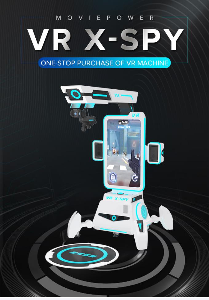 360程度9D Vrのシミュレーター ショッピング モールのための複数競技者用VRのゲーム・マシン 0
